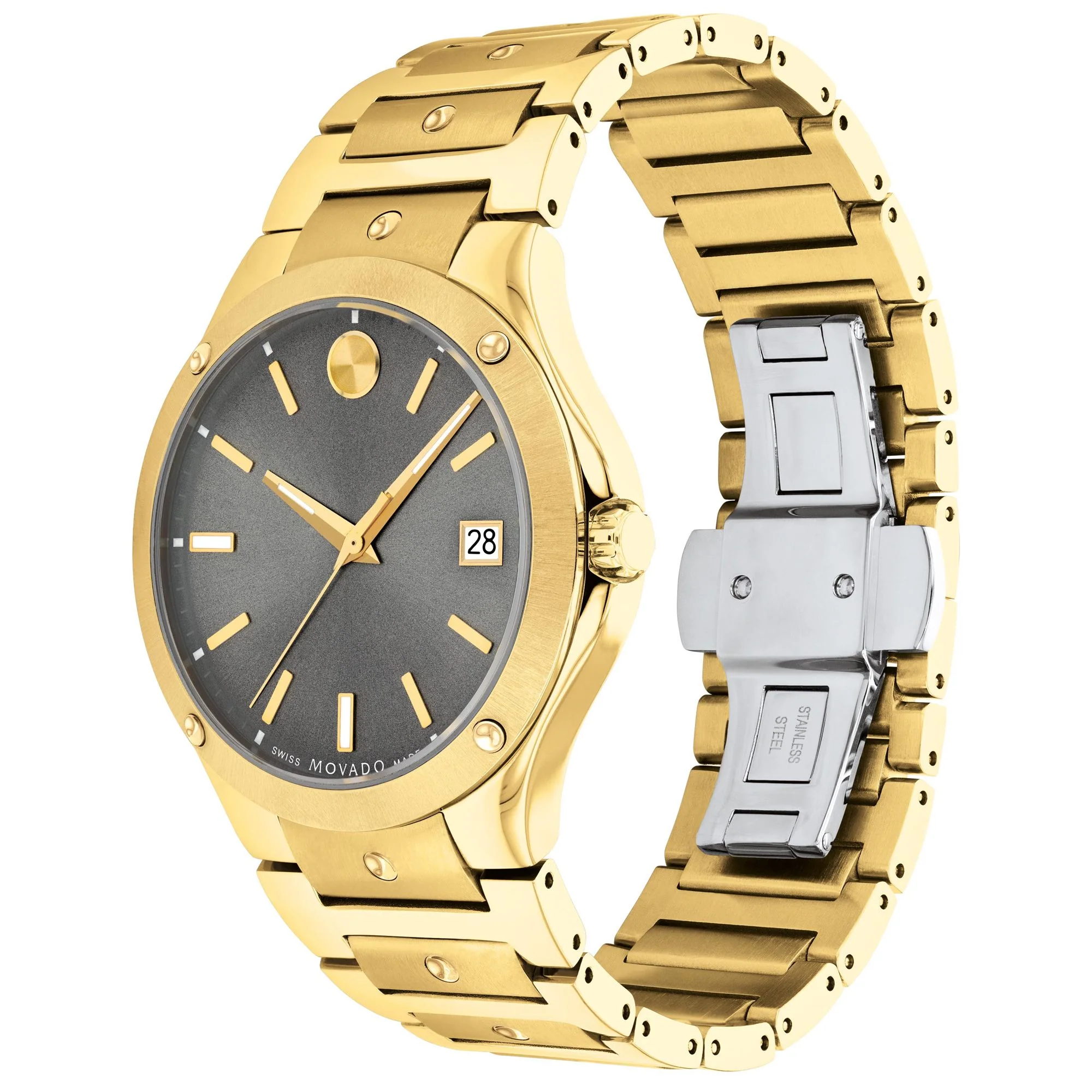 0607707 Reloj Movado SE de hombre pulsera de metal - Image 3