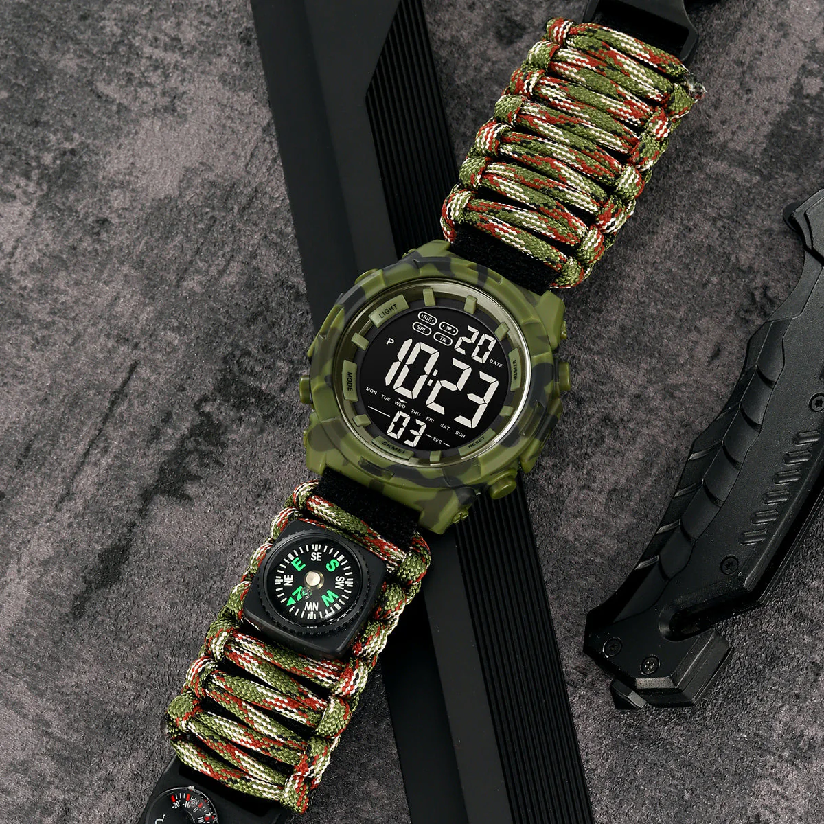 1845 Reloj Skmei para Hombre Pulsera de Tela - Image 2