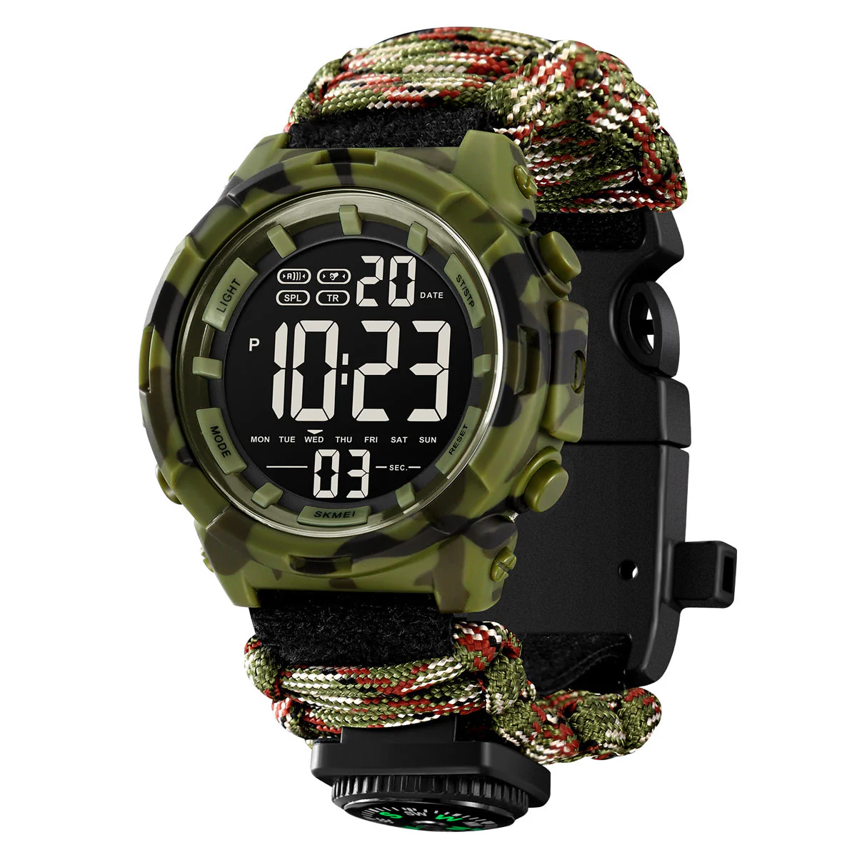 1845 Reloj Skmei para Hombre Pulsera de Tela - Image 5