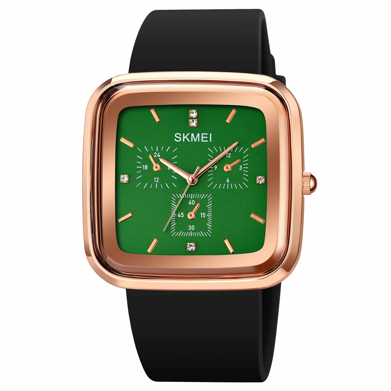 1902 Reloj Skmei para caballero análogo pulsera de resina - Image 11