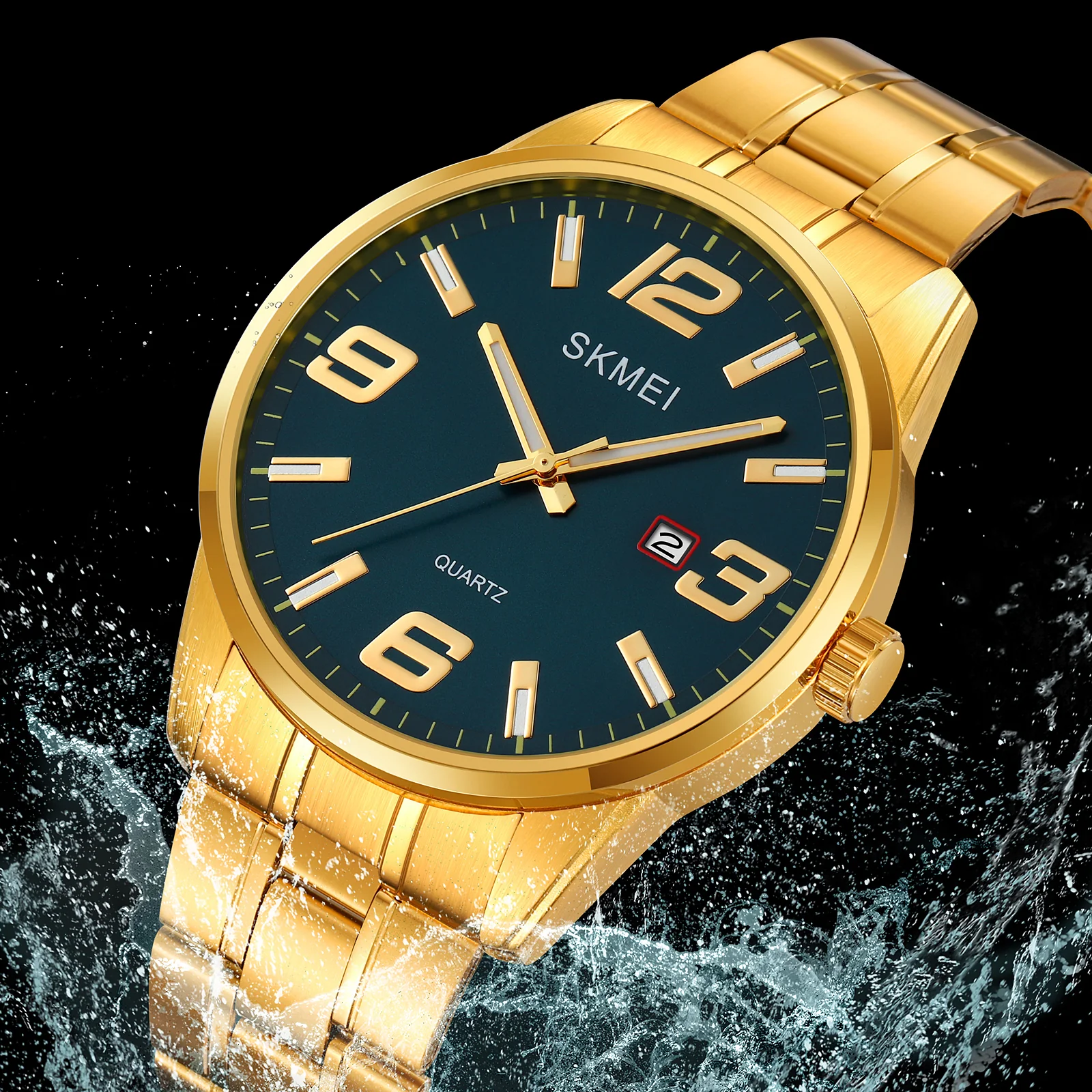 2087 Skmei Reloj para caballero correa de acero - Image 16