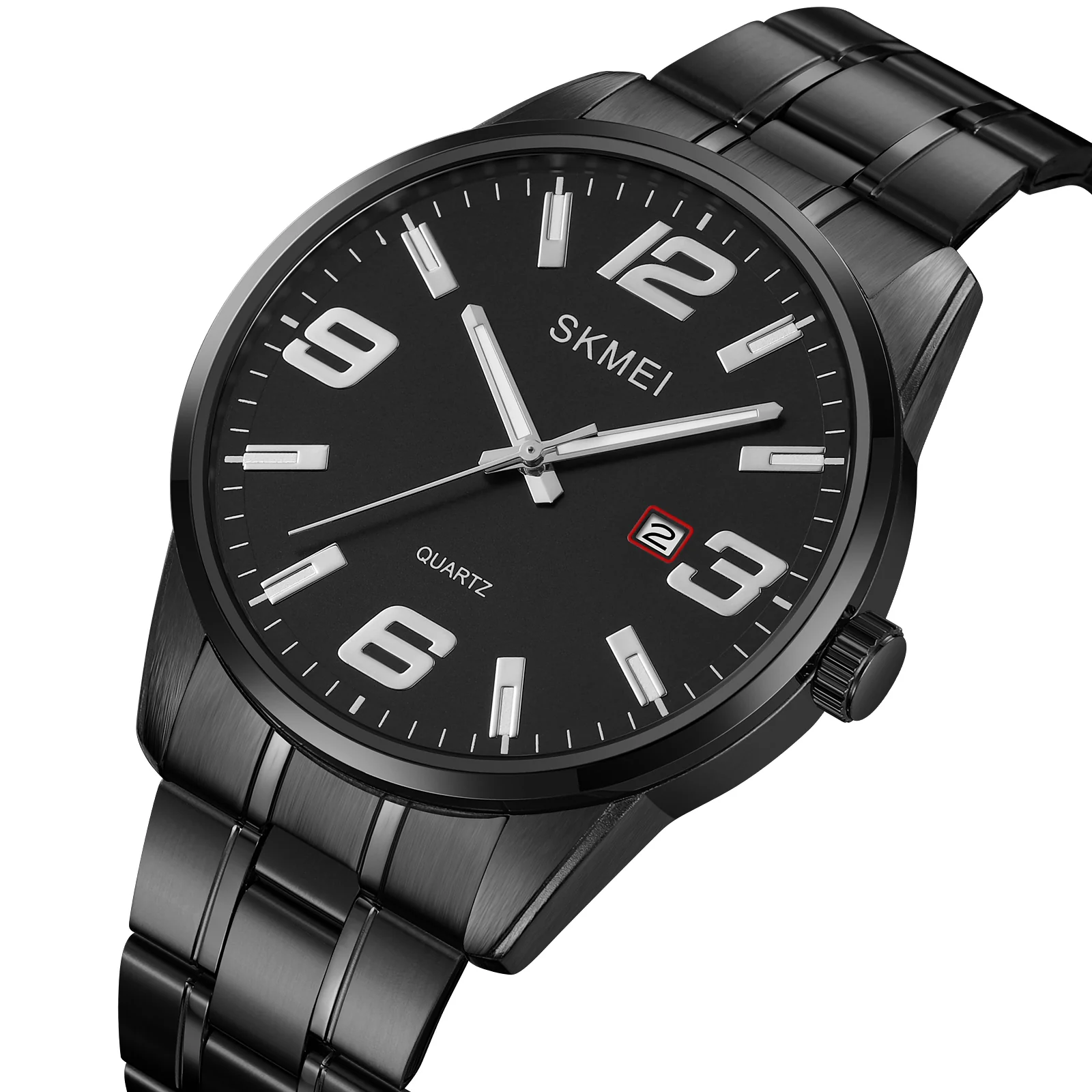 2087 Skmei Reloj para caballero correa de acero - Image 2