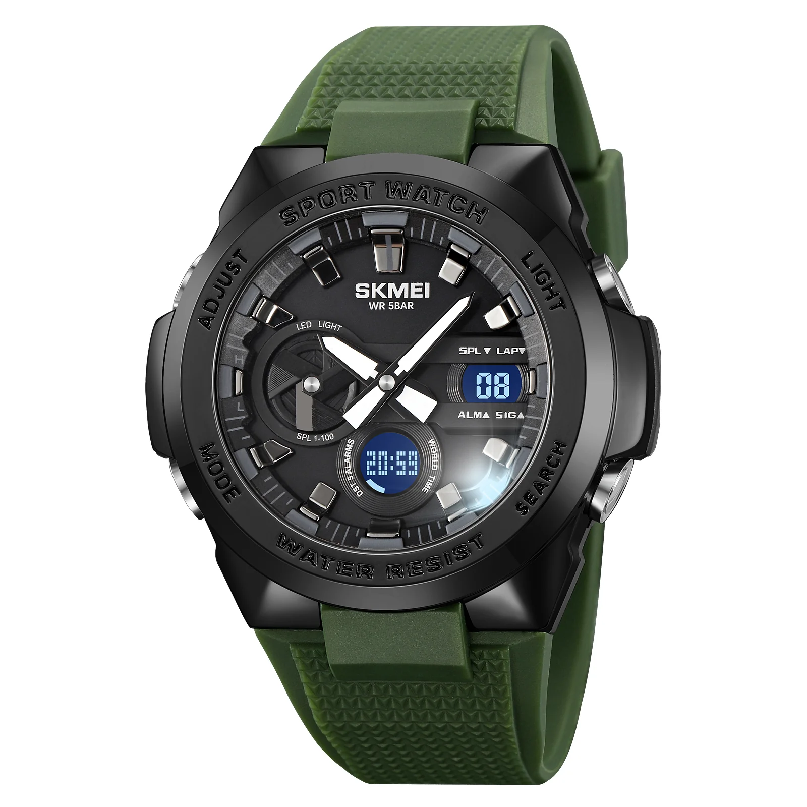 2105 Skmei reloj deportivo para hombre doble hora - Image 2