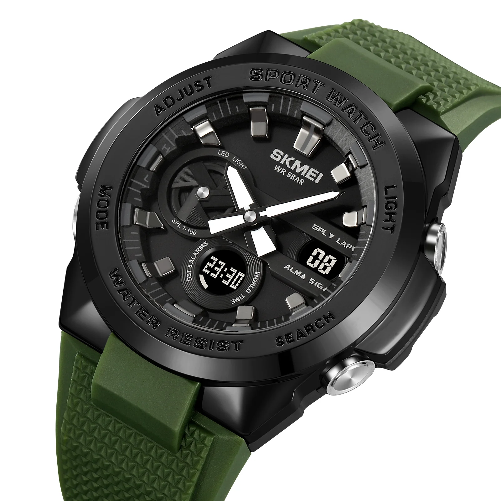 2105 Skmei reloj deportivo para hombre doble hora - Image 3