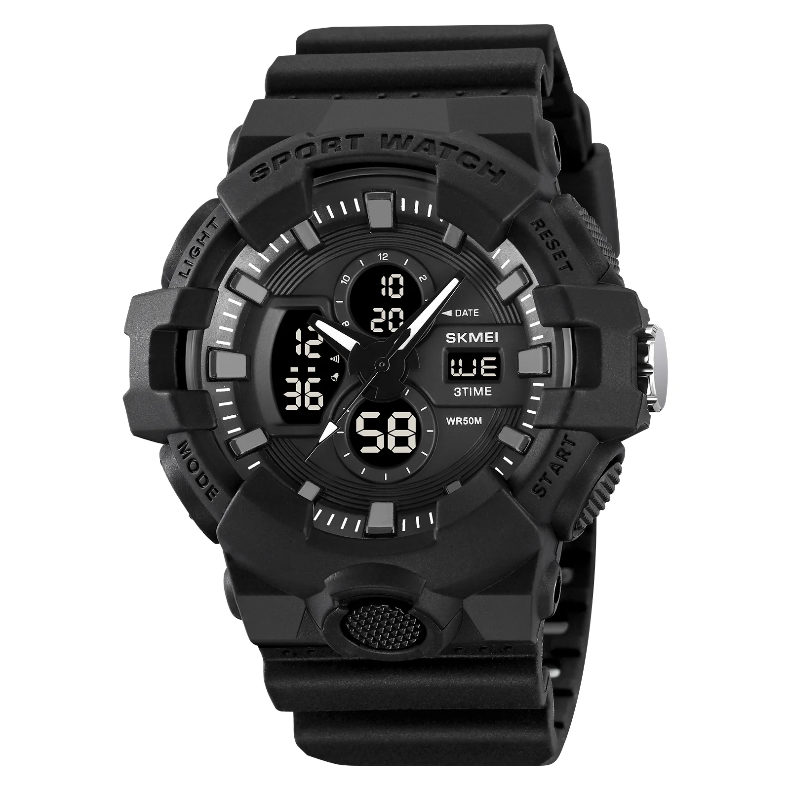 2117 Skmei reloj para caballero pulsera de resina