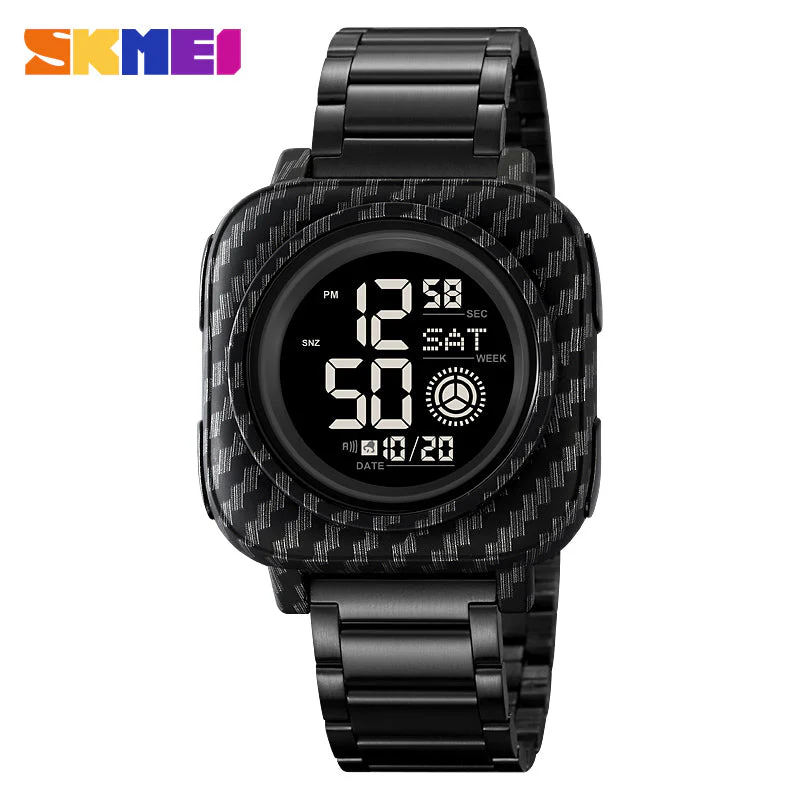2131 Reloj Skmei para hombre pulsera de metal - Image 10