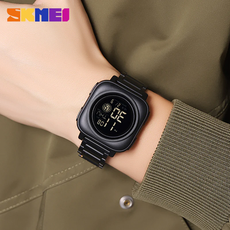 2131 Reloj Skmei para hombre pulsera de metal - Image 17