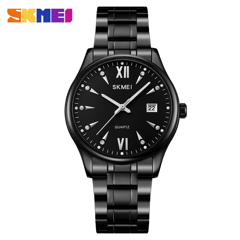 2158 Reloj Skmei para hombre pulsera de acero inoxidable - Image 10