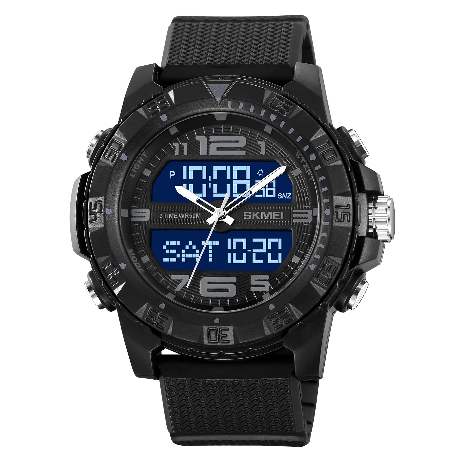 2162 Skmei para hombre reloj doble hora - Image 10