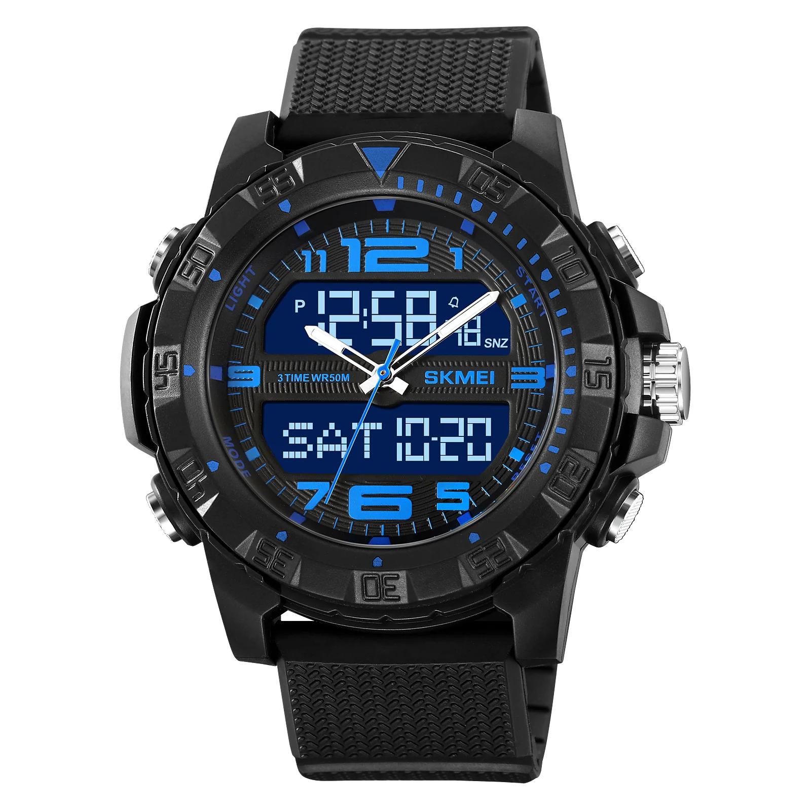 2162 Skmei para hombre reloj doble hora - Image 15