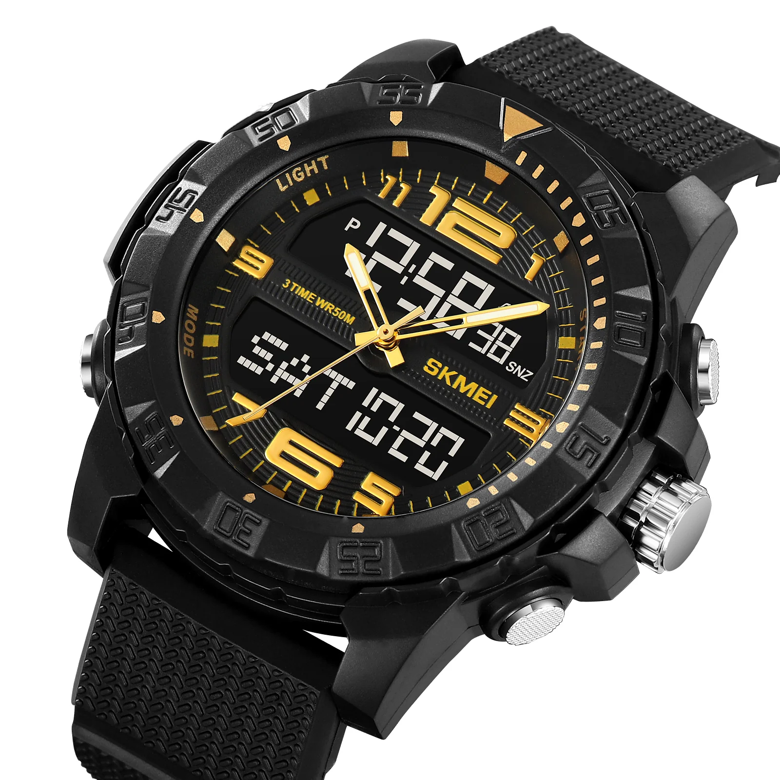 2162 Skmei para hombre reloj doble hora - Image 24
