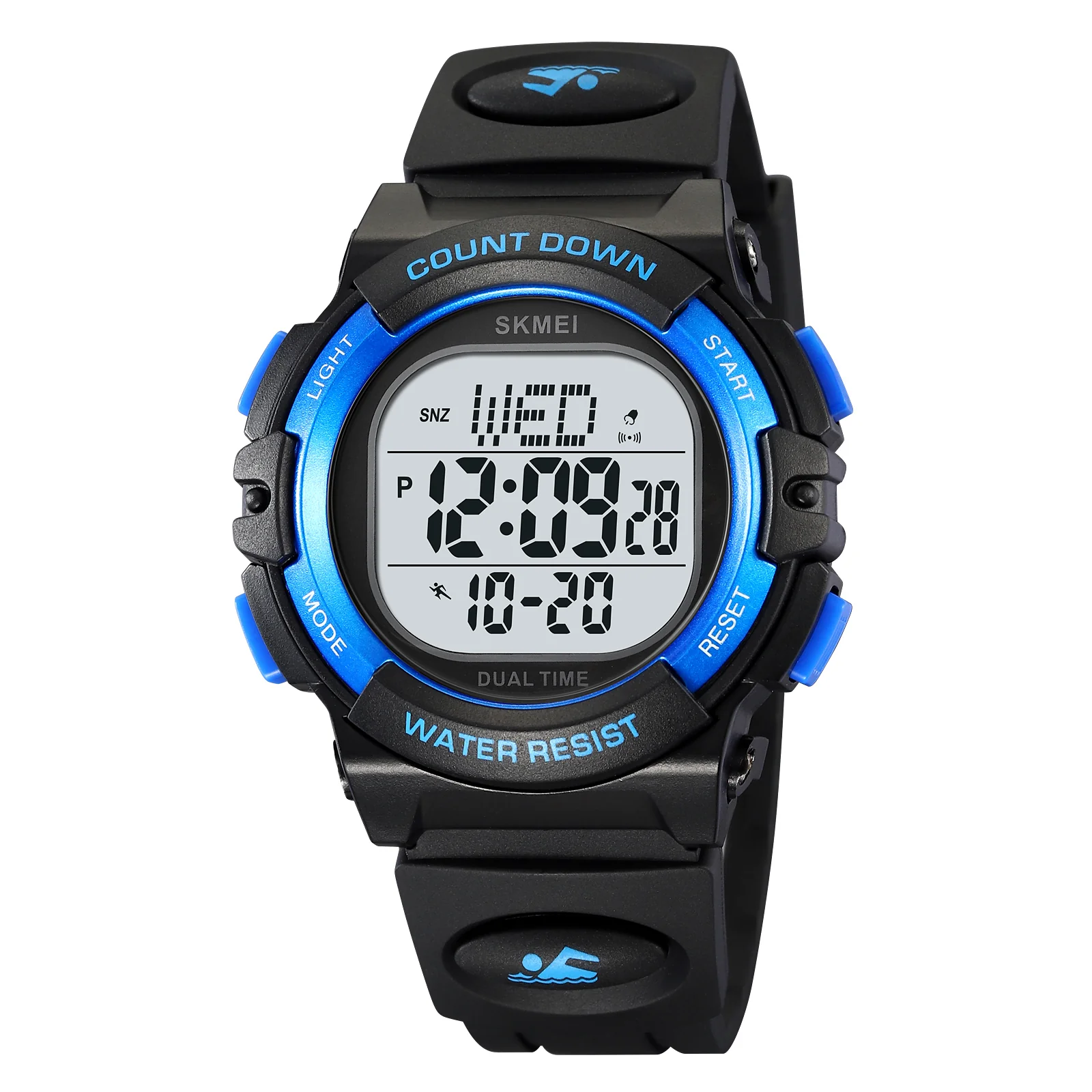 2164 Skmei reloj digital para hombre pulser de resina - Image 16