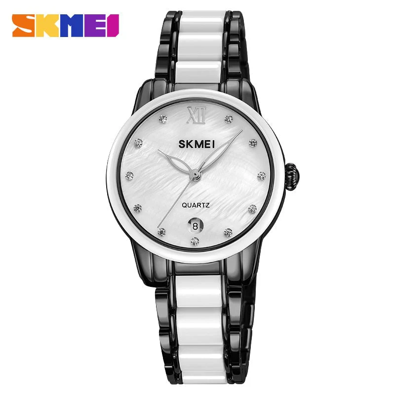2175 Reloj Skmei para dama pulsera de metal - Image 11