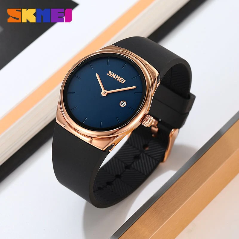 2177 Reloj Skmei para hombre pulsera de caucho - Image 2