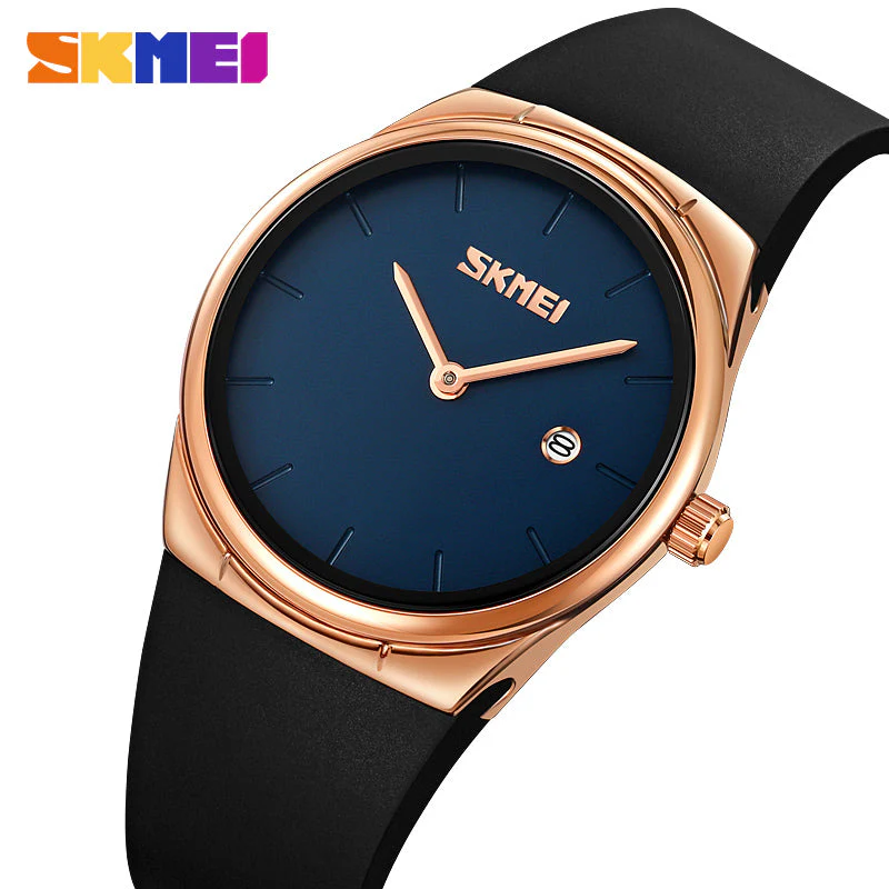 2177 Reloj Skmei para hombre pulsera de caucho - Image 5