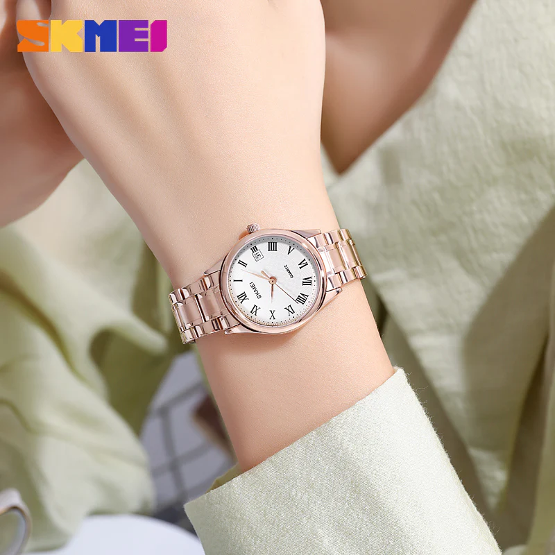 2178 Skmei reloj para dama pulsera de metal - Image 12