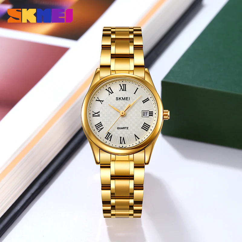 2178 Skmei reloj para dama pulsera de metal - Image 2