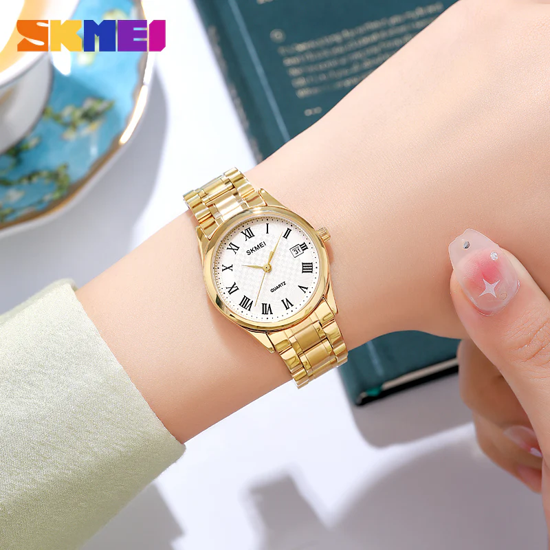 2178 Skmei reloj para dama pulsera de metal - Image 5
