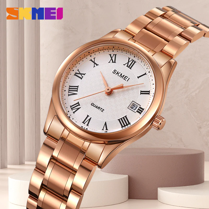 2178 Skmei reloj para dama pulsera de metal - Image 8
