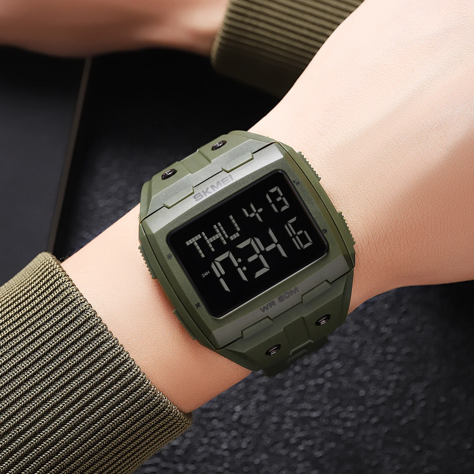 2186 Skmei reloj digital para caballero - Image 3
