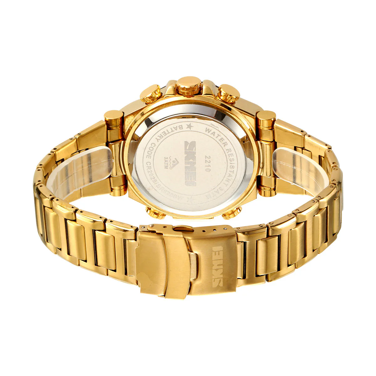 2210 Reloj Skmei para caballero pulsera de acero - Image 10