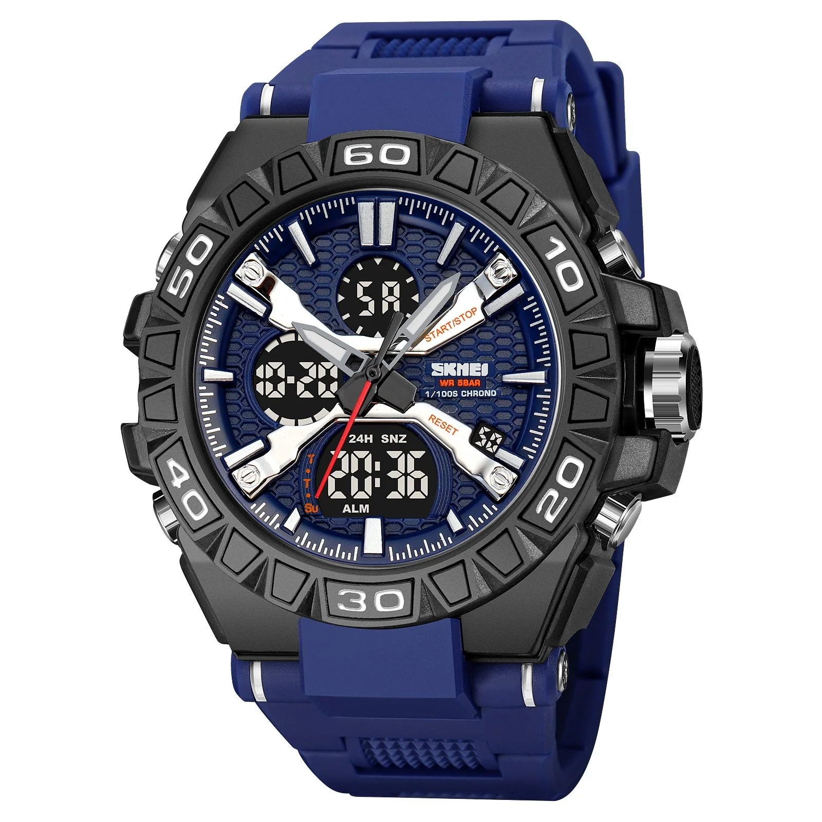 2220 Reloj Skmei pulsera de caucho para hombre - Image 11