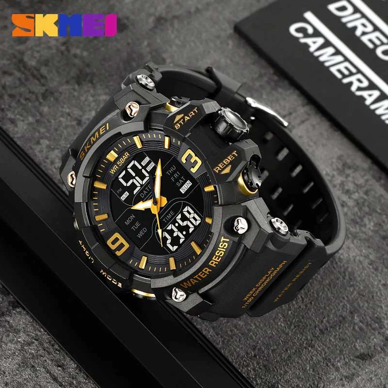 2222 Reloj Skmei para hombre pulsera de resina - Image 3