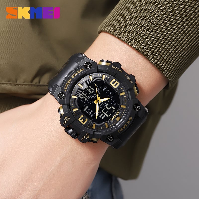 2222 Reloj Skmei para hombre pulsera de resina - Image 5