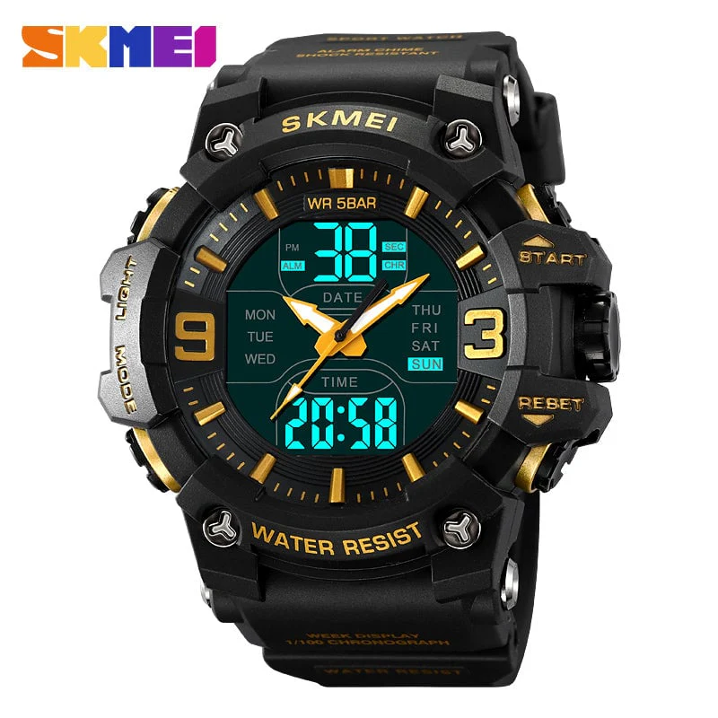2222 Reloj Skmei para hombre pulsera de resina - Image 6