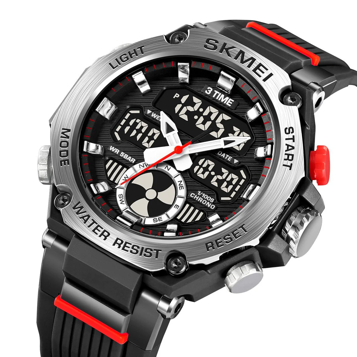 2223 Reloj skmei para hombre pulsera de resina - Image 7