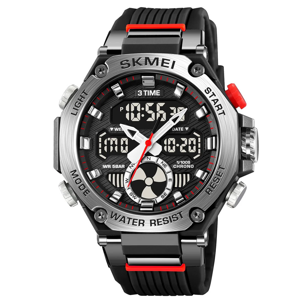 2223 Reloj skmei para hombre pulsera de resina - Image 8