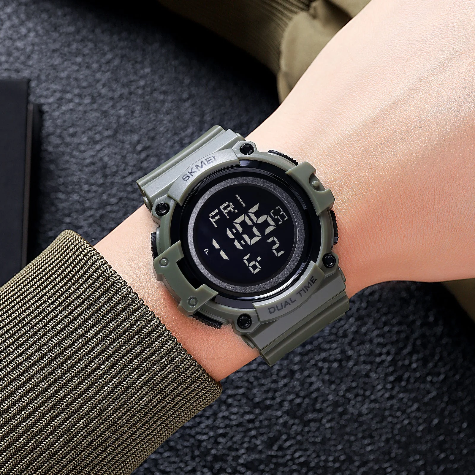 2230 Reloj Skmei para hombre pulsera de resina - Image 4