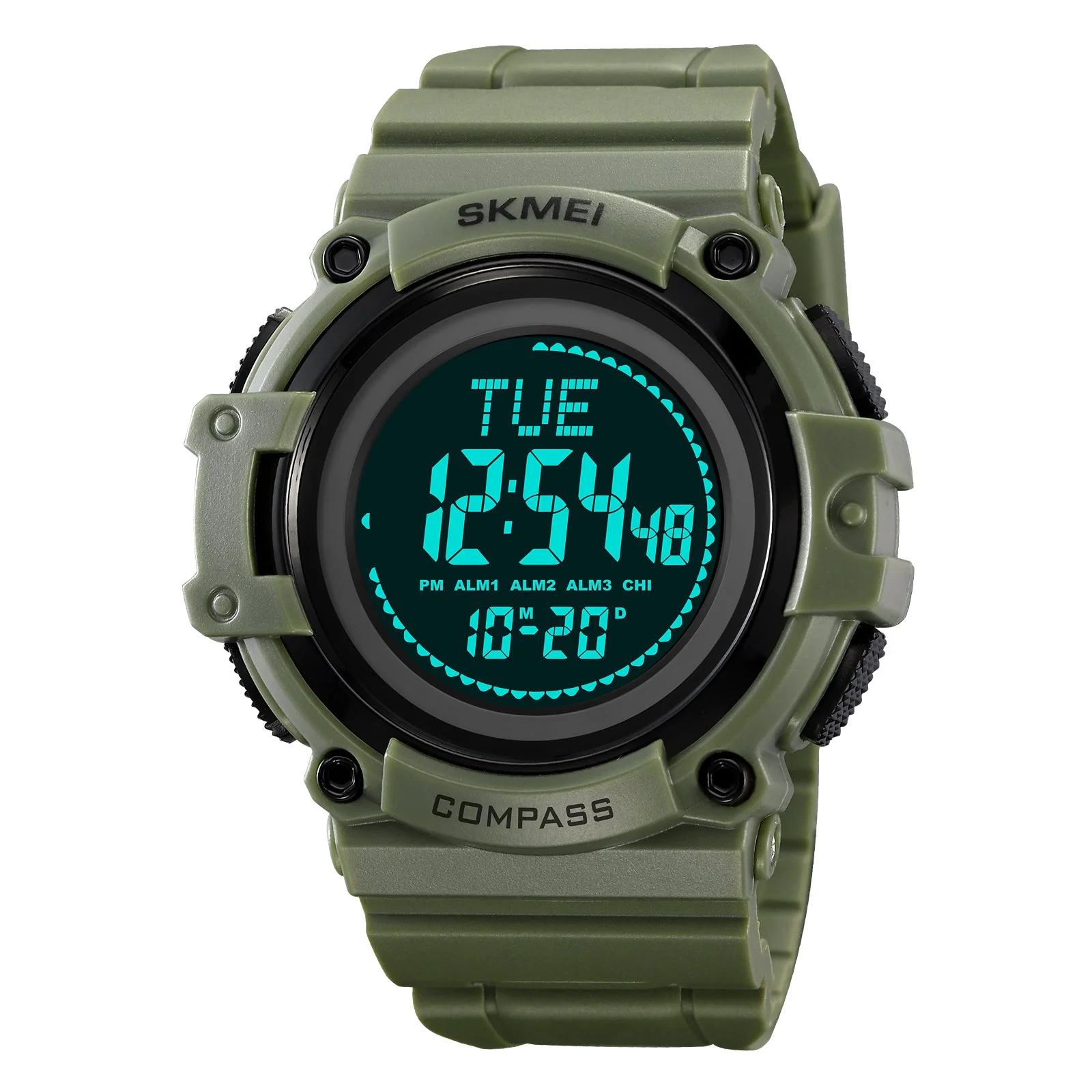 2233 Reloj Skmei para hombre pulsera de resina - Image 3