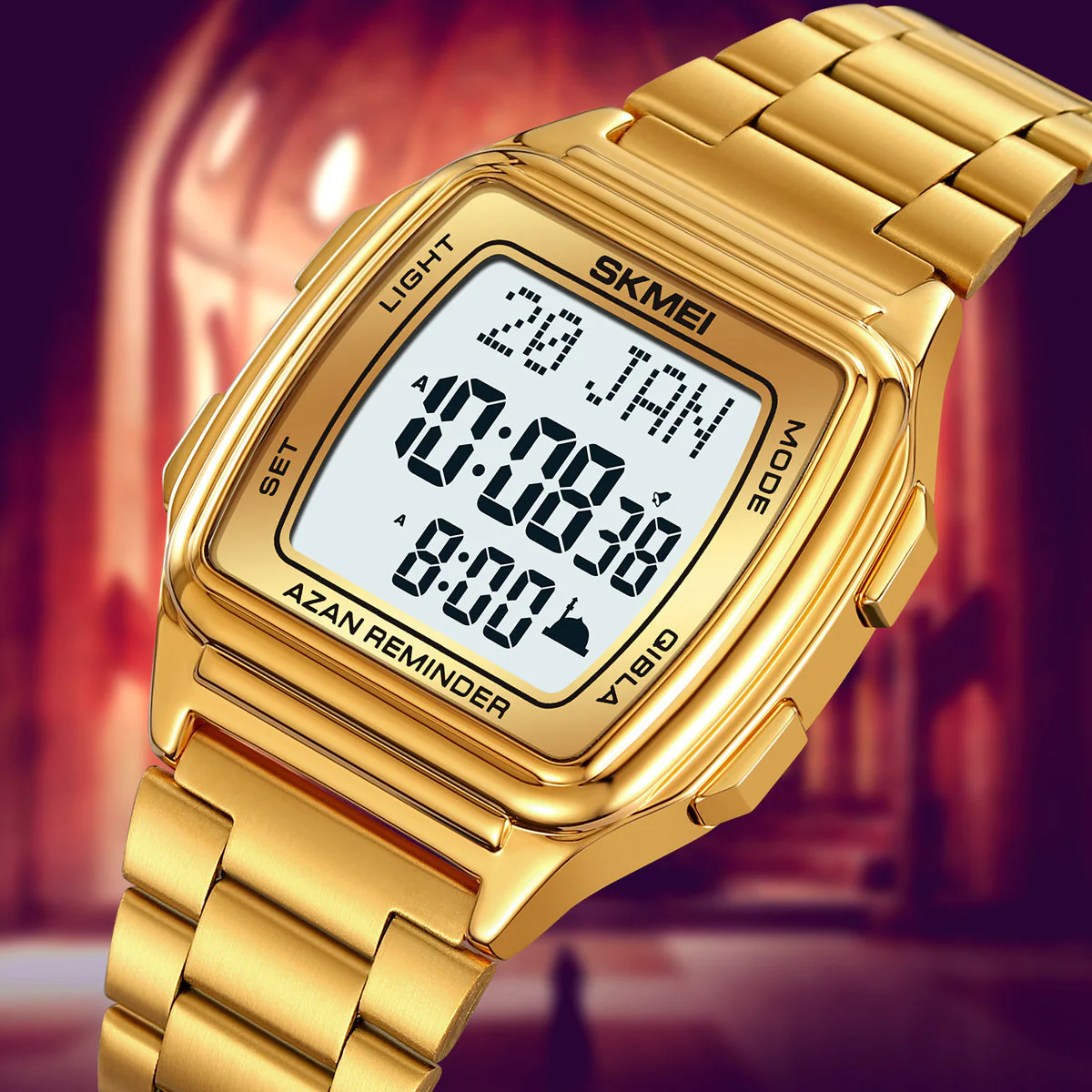 2240 Reloj Skmei para hombre pulsera de metal - Image 3