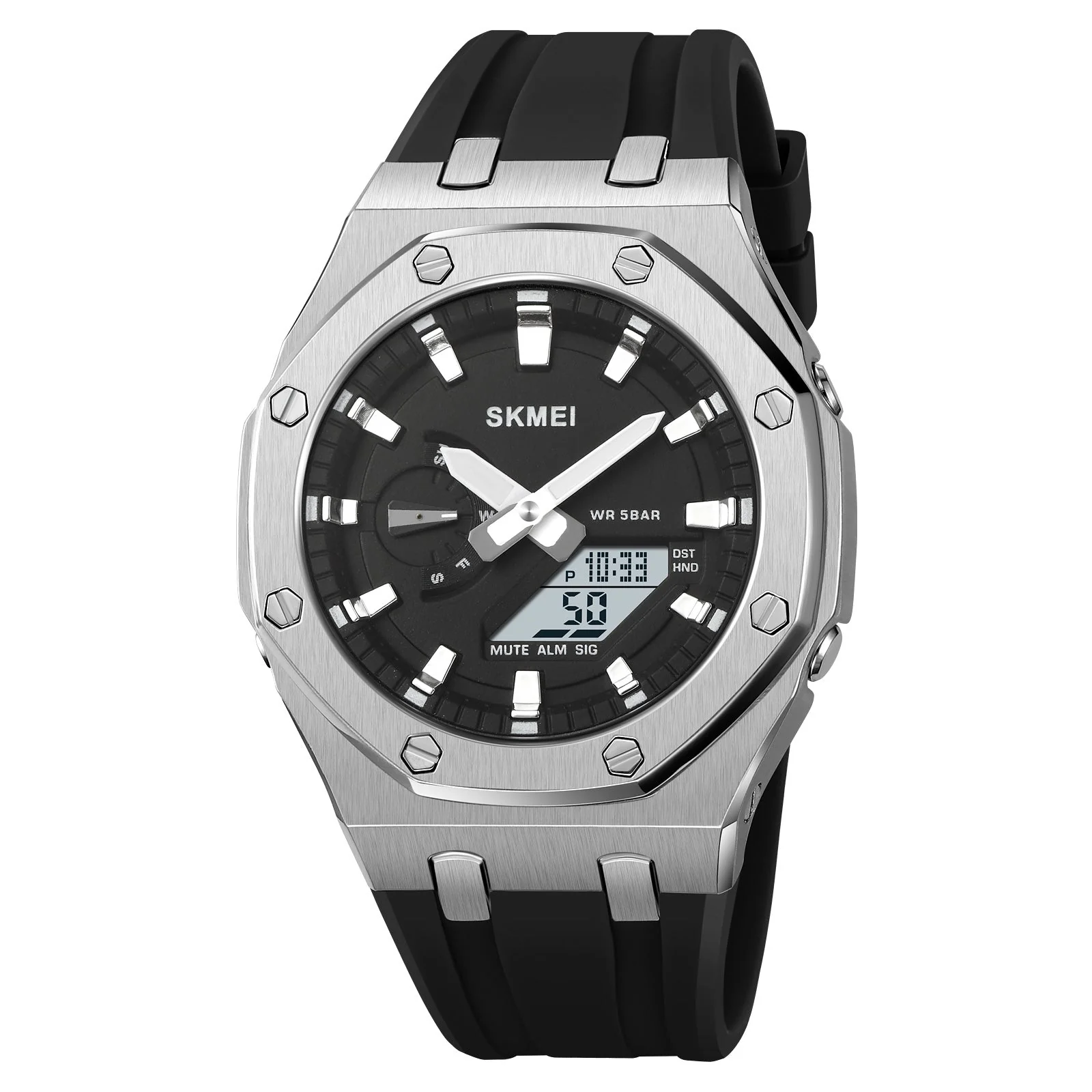 2243 reloj Skmei para hombre pulsera de resina - Image 13