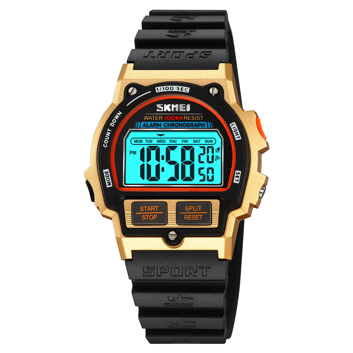 2263 Reloj Skmei para caballero deportivo digital pulsera de resina - Image 5