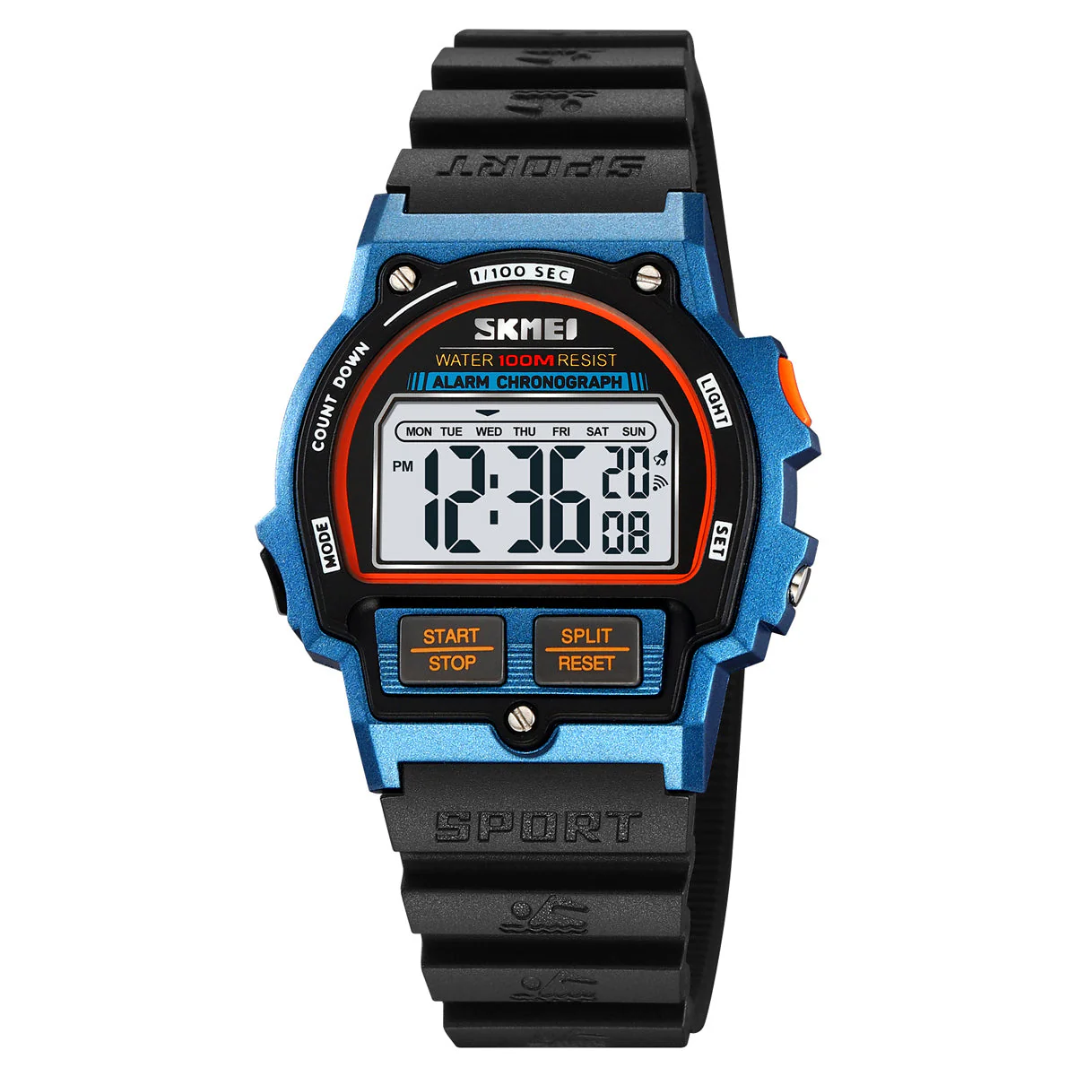 2263 Reloj Skmei para caballero deportivo digital pulsera de resina - Image 8
