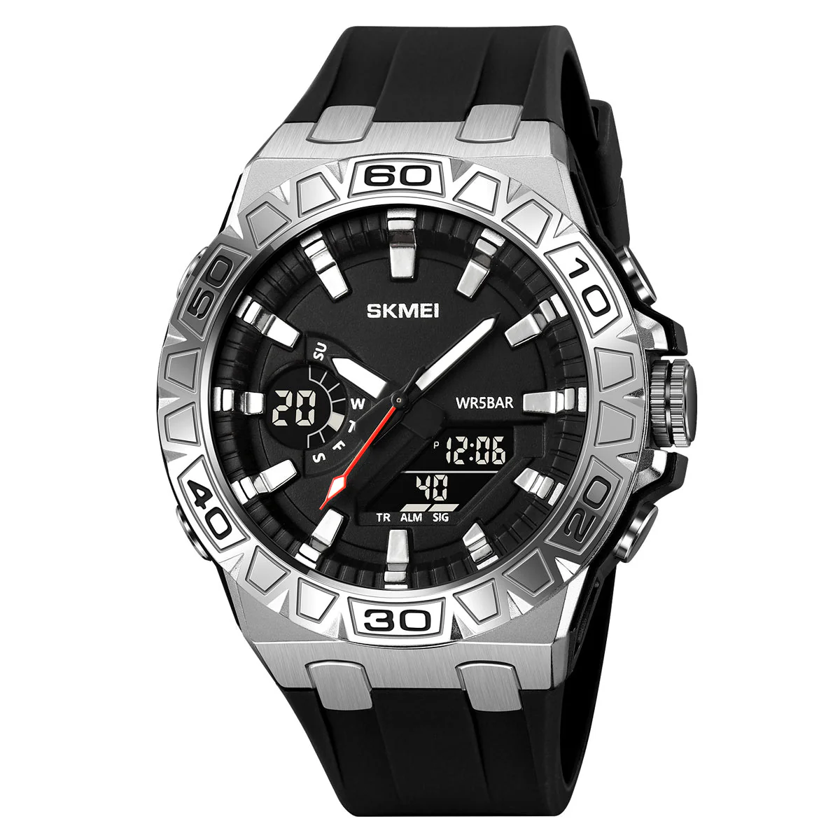 2276 Reloj Skmei deportivo para hombre pulsera de resina - Image 7