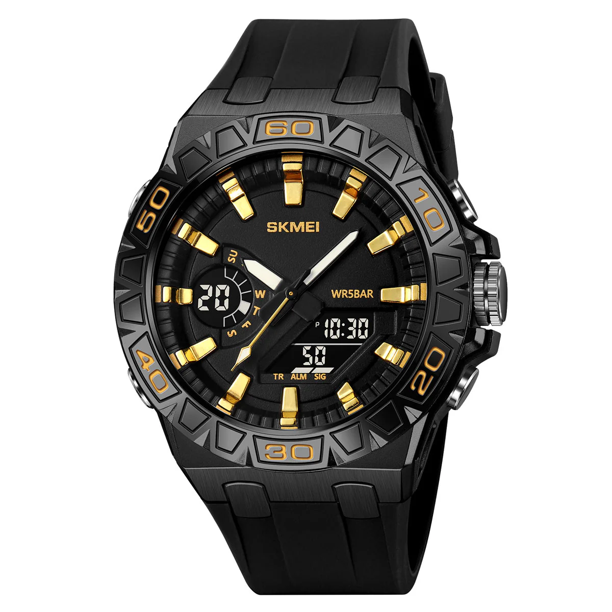 2276 Reloj Skmei deportivo para hombre pulsera de resina - Image 8