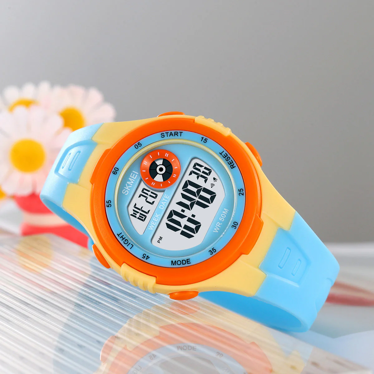2280 Reloj Skmei para niños pulsera de resina digital - Image 23