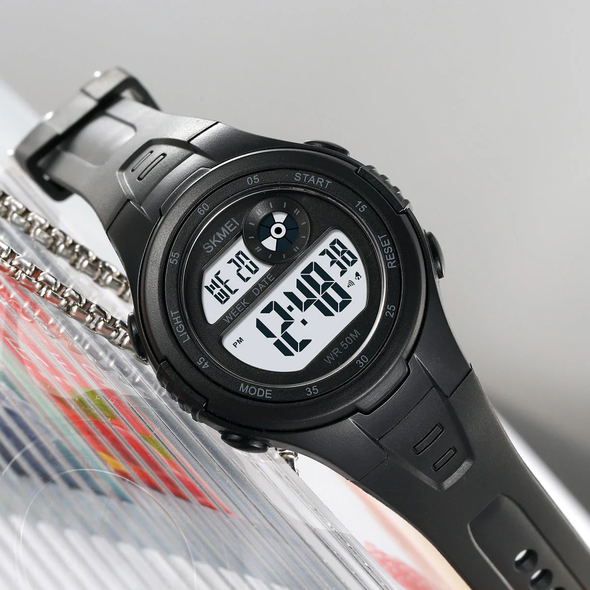 2280 Reloj Skmei para niños pulsera de resina digital - Image 31