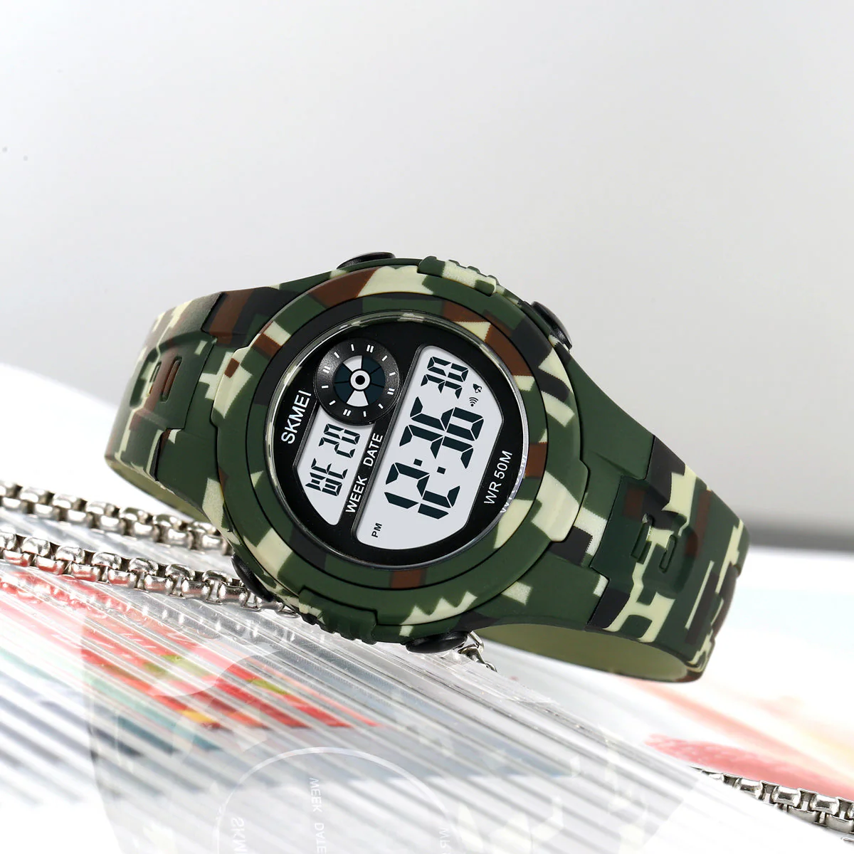 2280 Reloj Skmei para niños pulsera de resina digital - Image 36