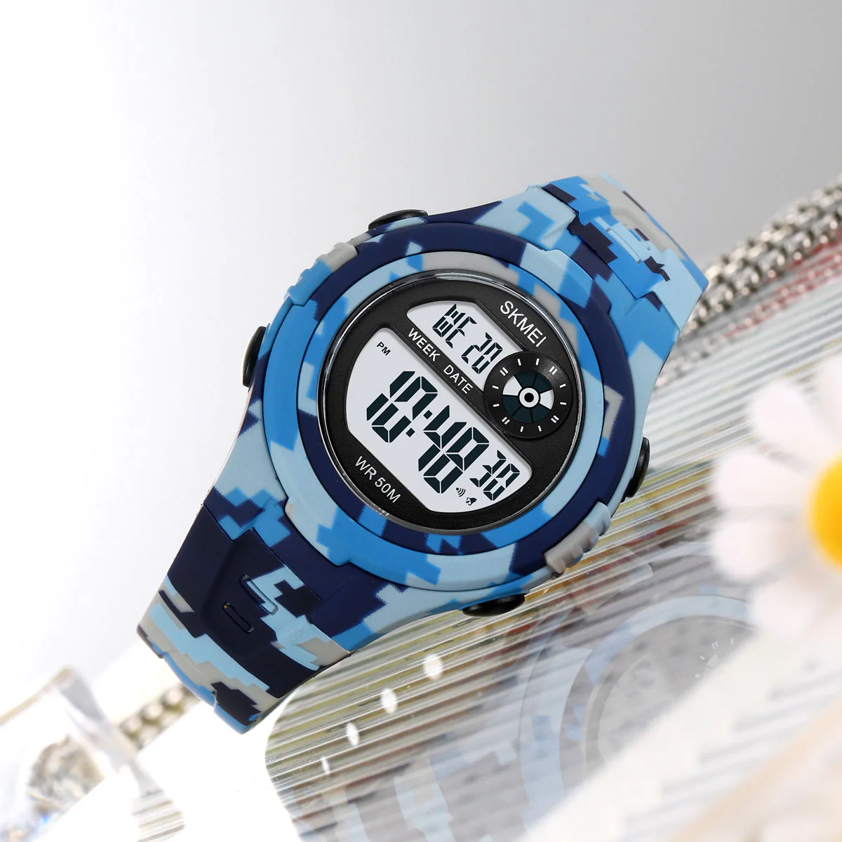 2280 Reloj Skmei para niños pulsera de resina digital - Image 40