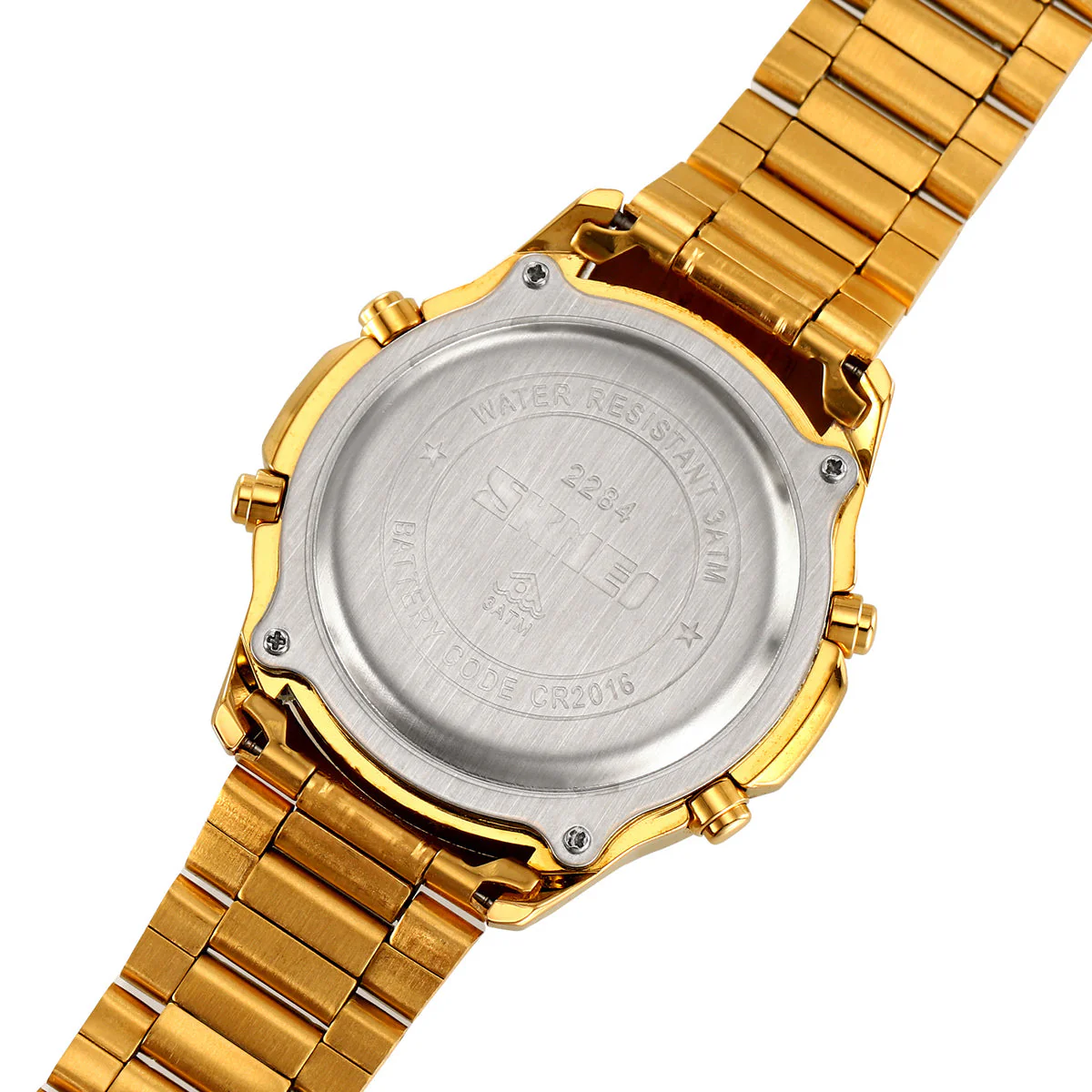 2284 Reloj skmei para hombre pulsera de metal - Image 5