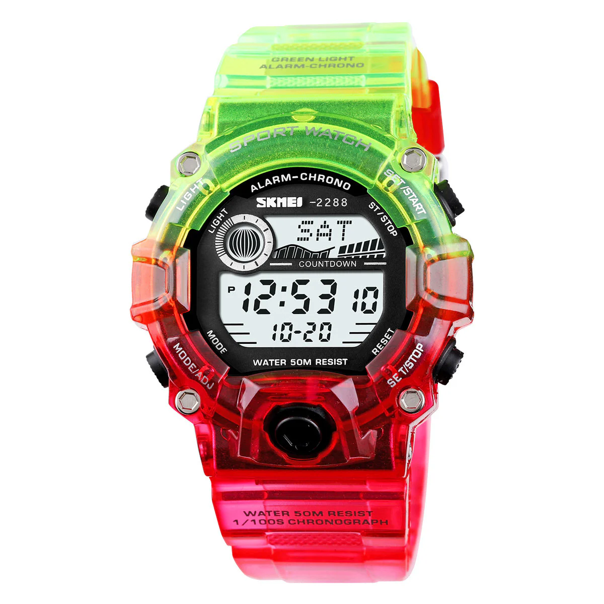 2288 Reloj Skmei infantil pulsera de caucho digital - Image 14
