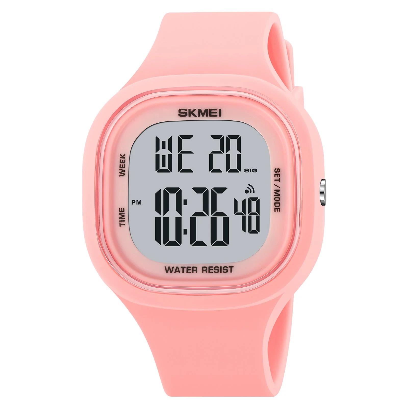 2290 Reloj Skmei para mujer pulsera de caucho - Image 11