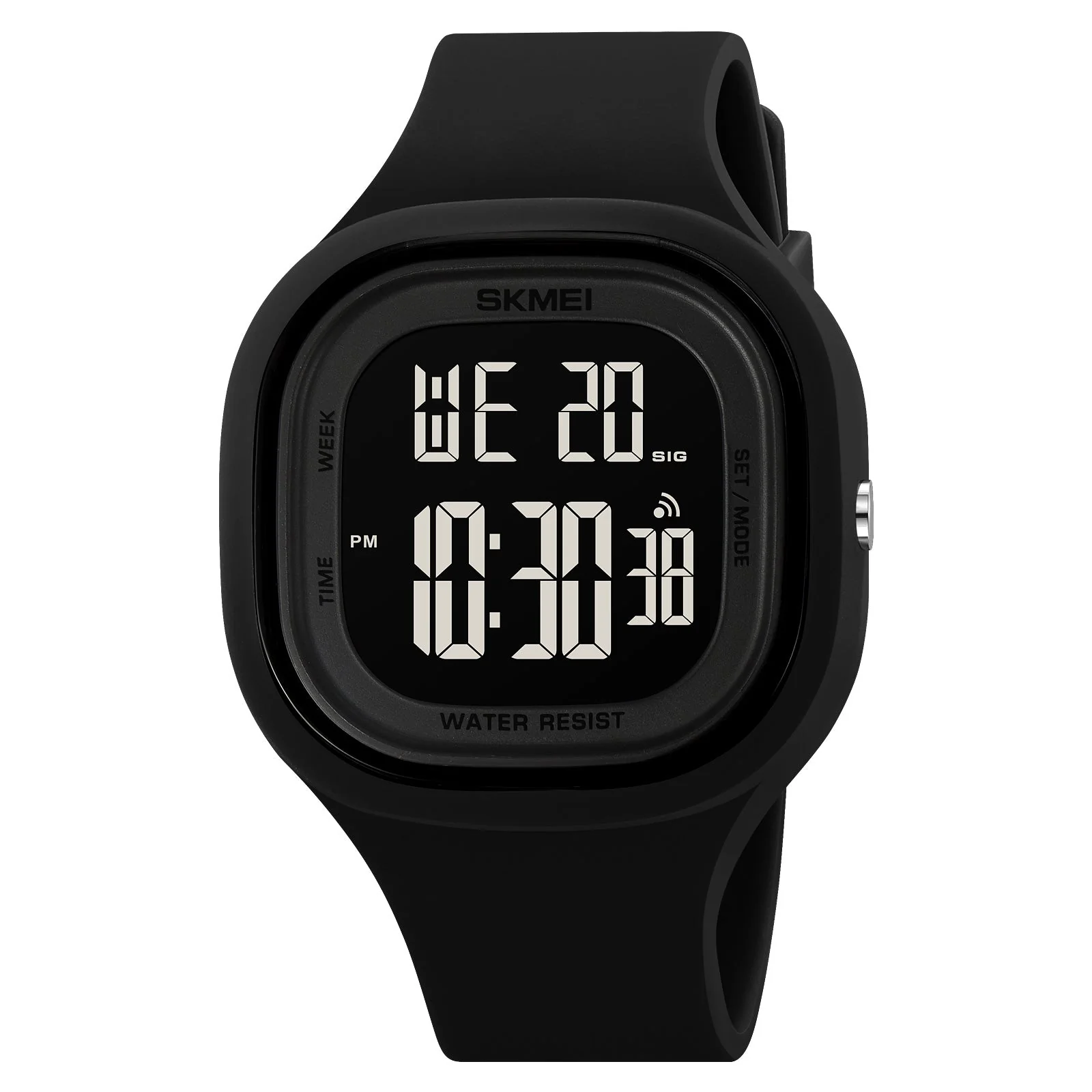 2290 Reloj Skmei para mujer pulsera de caucho - Image 25
