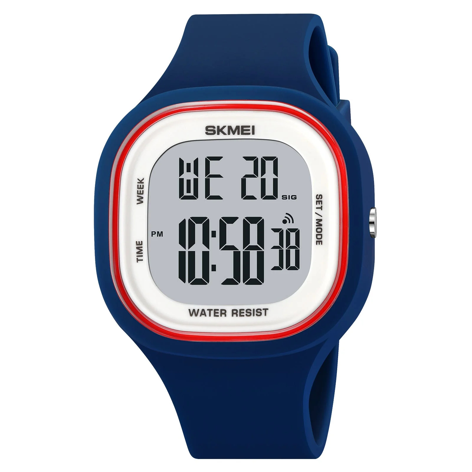 2290 Reloj Skmei para mujer pulsera de caucho - Image 27