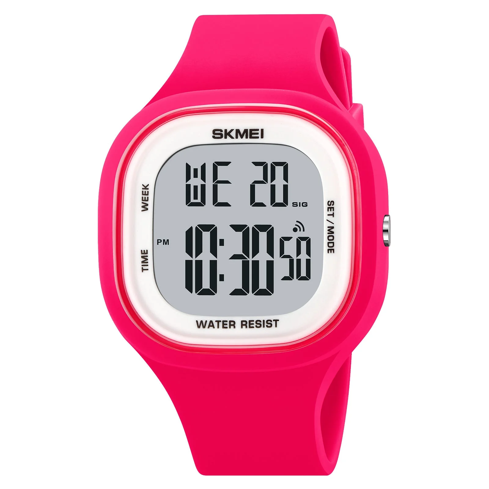 2290 Reloj Skmei para mujer pulsera de caucho - Image 32