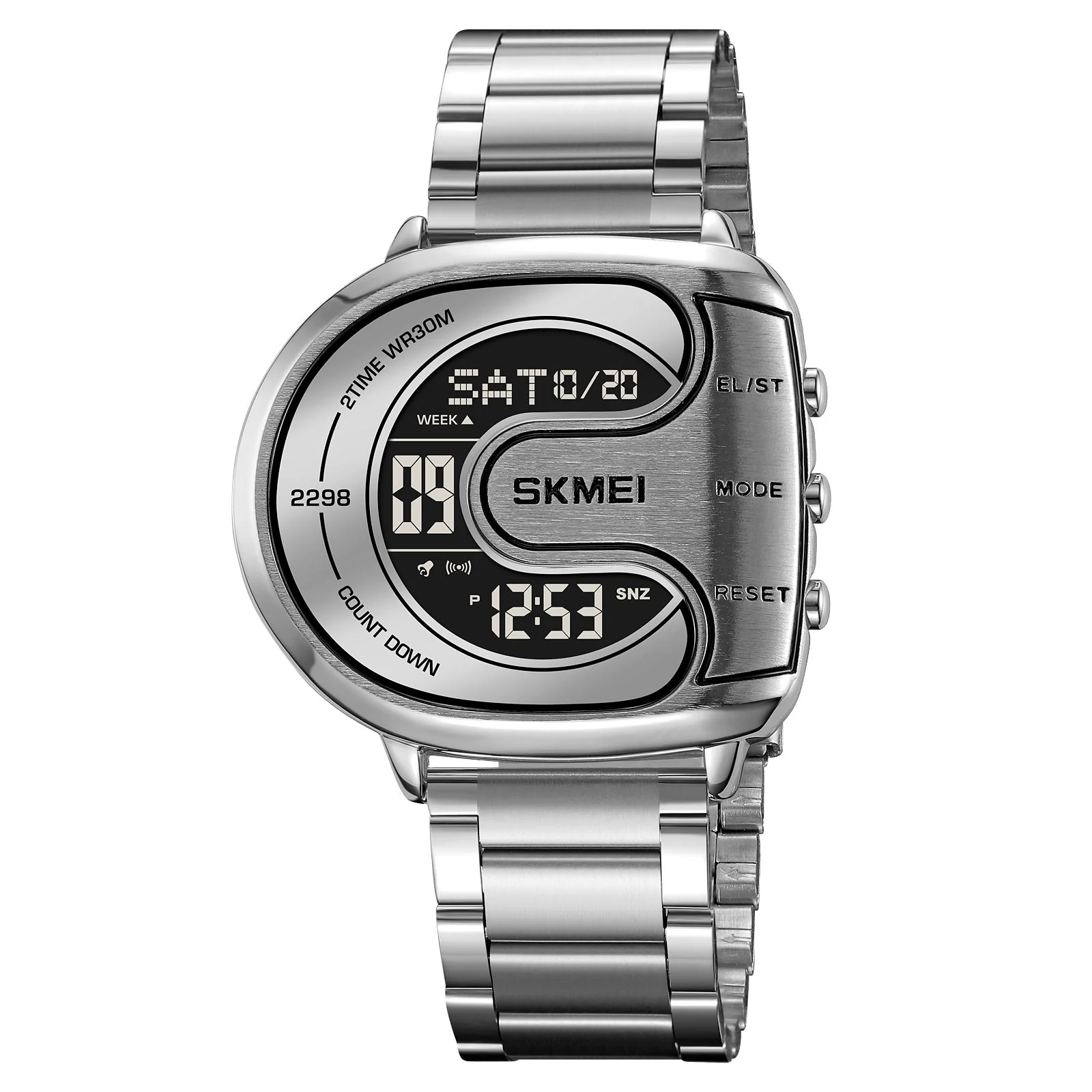 2298 Reloj SKMEI para hombre pulsera de Metal - Image 10